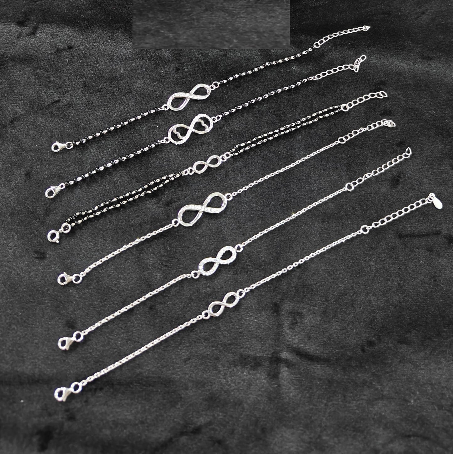 Sterling Silver Infinity Bracelet