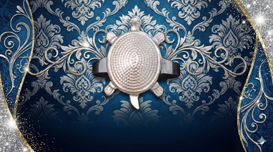 STERLING 925 SILVER TURTLE DESIGNER RING