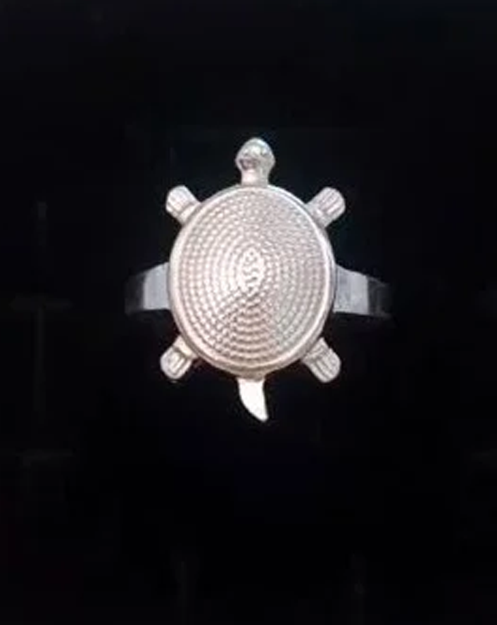 STERLING 925 SILVER TURTLE DESIGNER RING